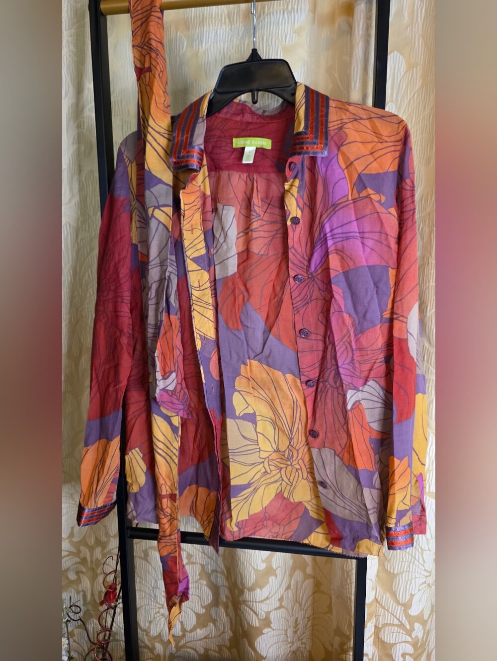 Sigrid Olson Formal Women Button Down Small
